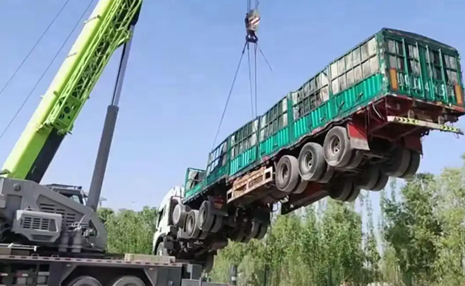 六枝特区道路脱困救援案例